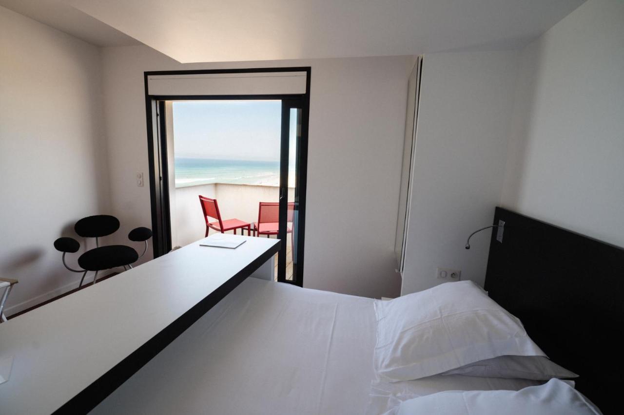 Le Grand Hotel de la Plage Biscarrosse-Plage Exterior foto